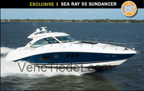 Sea Ray 55 Sundancer Tekniset tiedot ja arvostelut